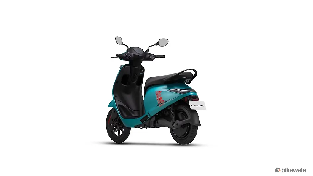 Bajaj Chetak C25 Rear View Image – BikeWale