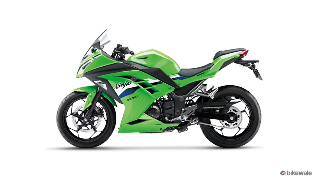 Kawasaki Ninja 300 Left Side View