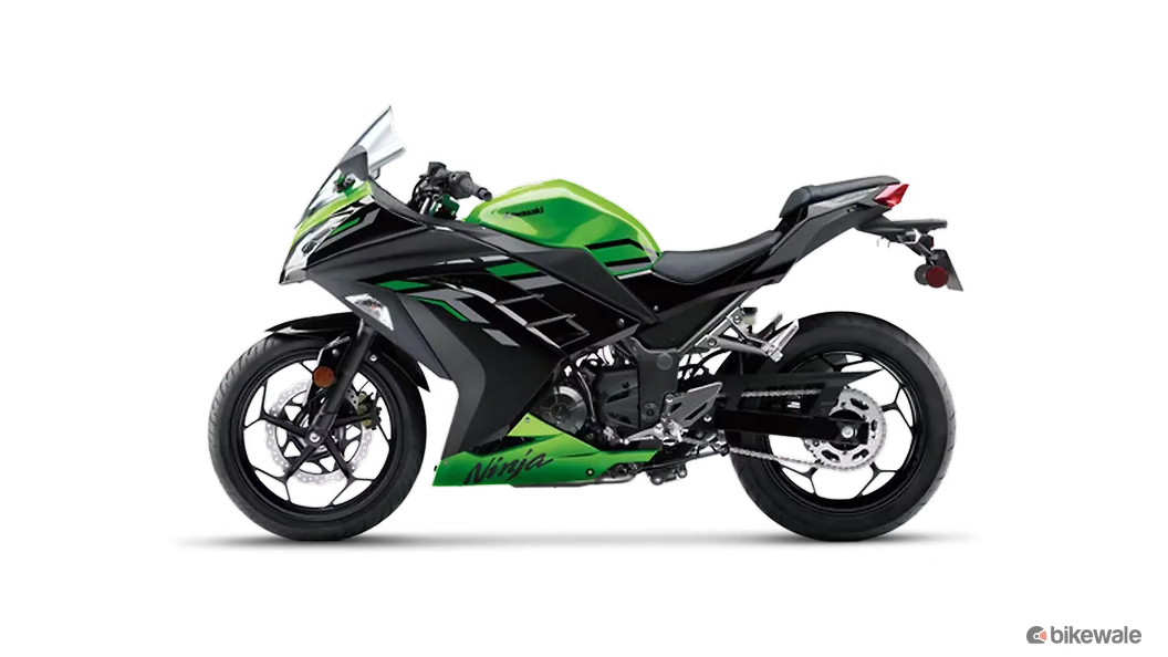Kawasaki Ninja 300 Left Side View