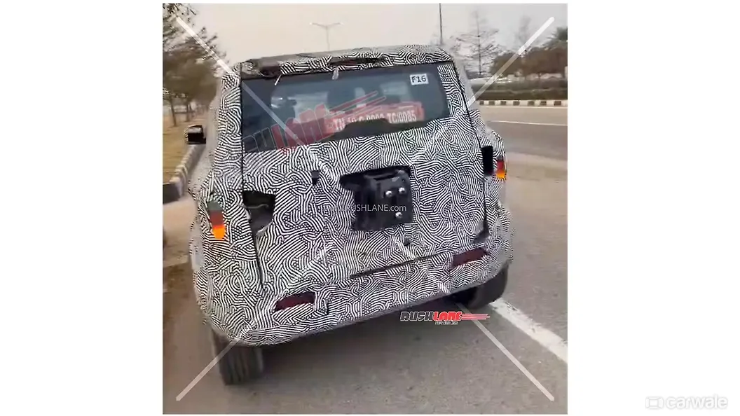 Mahindra Vision S Compact SUV Rear View
