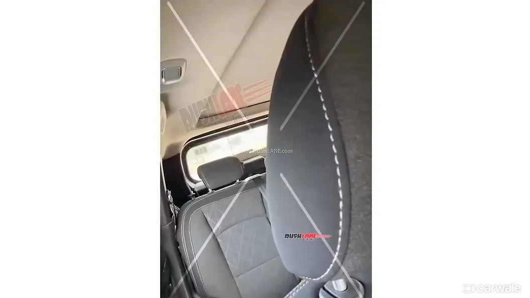 Mahindra Vision S Compact SUV Second Row Seats