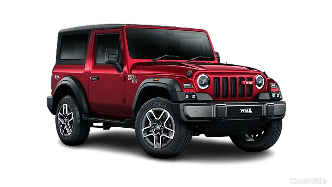 Mahindra Thar OG Right Front Three Quarter