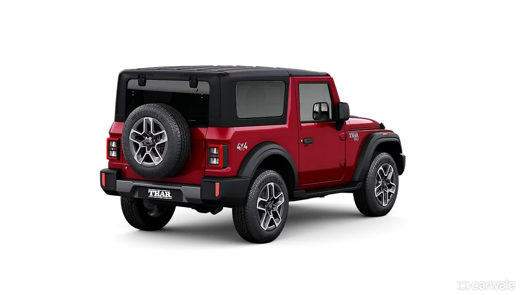 Mahindra Thar OG Right Rear Three Quarter