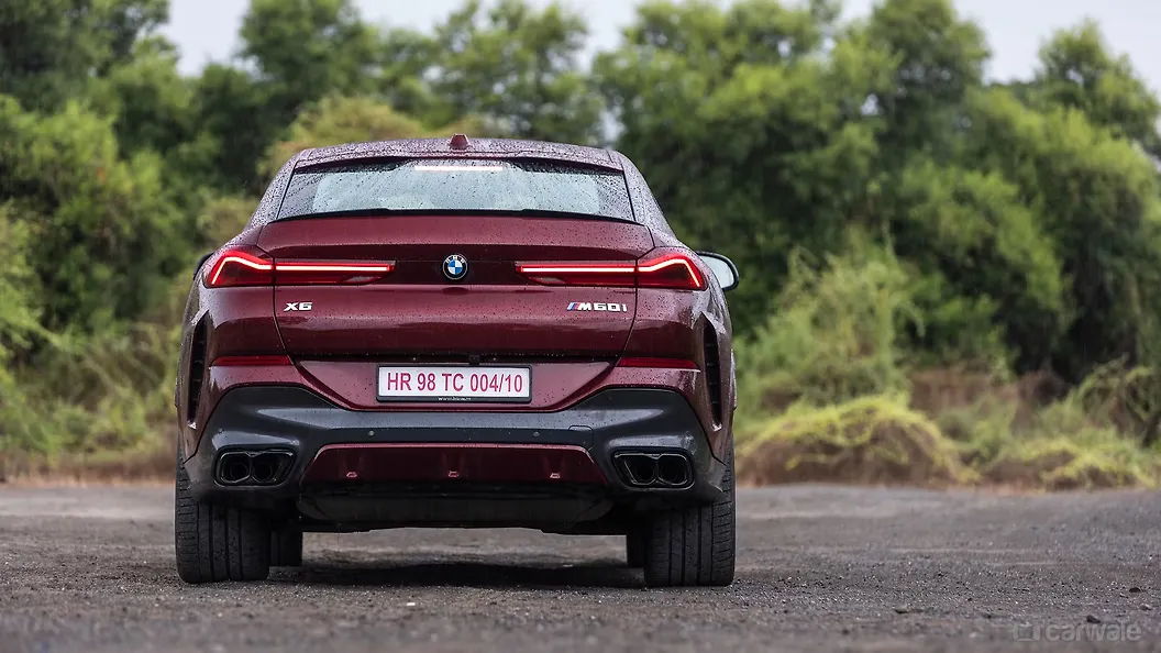 BMW X6 Rear View