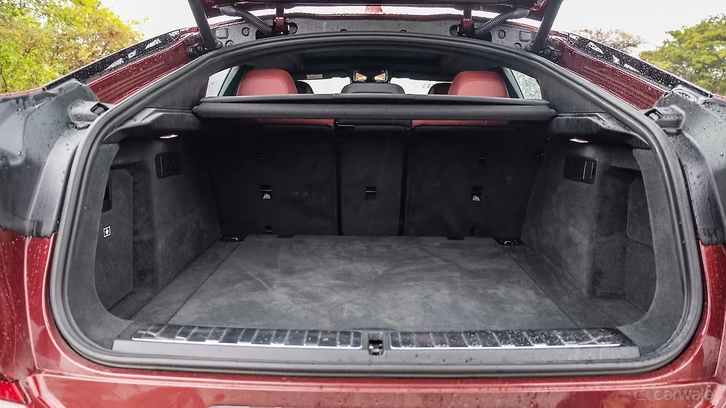 BMW X6 Bootspace Rear Seat Folded
