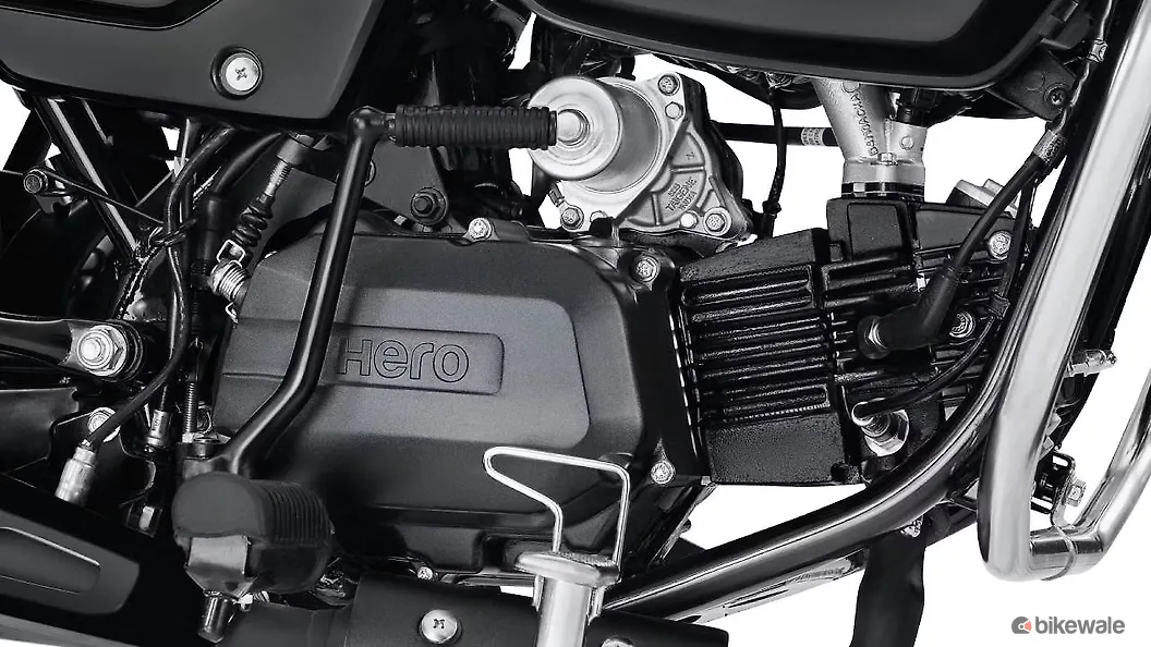 Hero Splendor Plus Flex Fuel Right Front Three Quarter Image – BikeWale