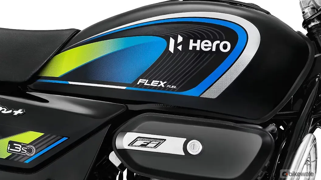 Hero Splendor Plus Flex Fuel Fuel Tank Image – BikeWale