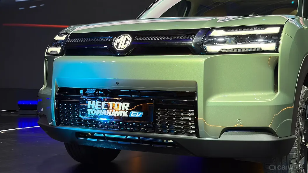MG Hector Tomahawk EV Front View