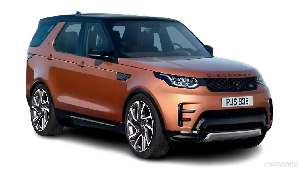 लैंड रोवर डिस्कवरी ठीक सामने तीन चौथाई