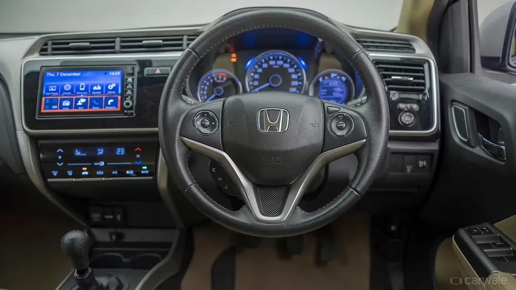 City Steering Wheel Image, City Photos in India CarWale