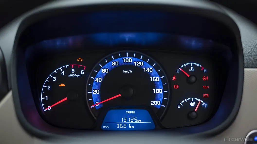 Xcent Instrument Cluster Image, Xcent Photos in India CarWale
