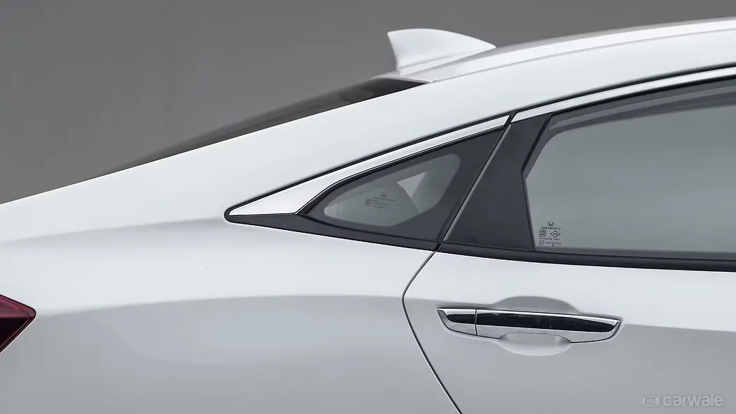 Civic Rear Quarter Glass Image, Civic Photos in India CarWale