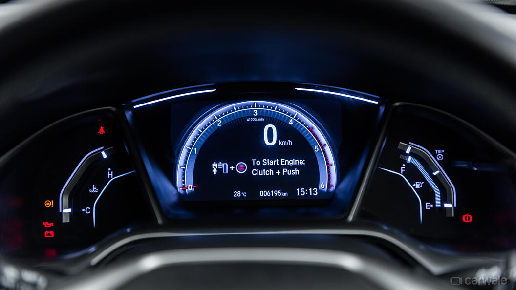 Civic Instrument Cluster Image, Civic Photos in India - CarWale