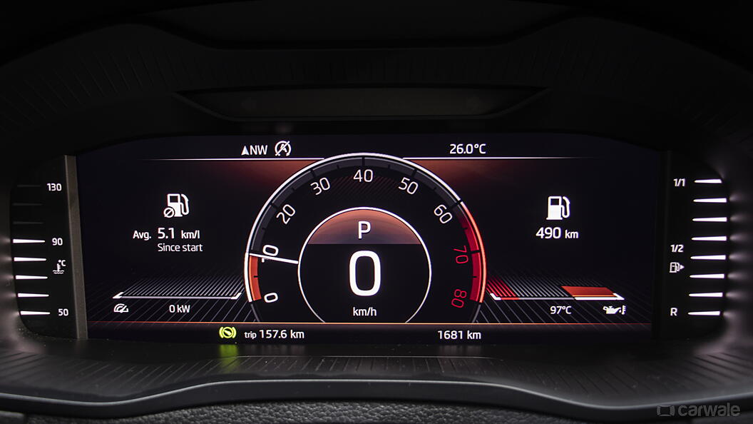 Karoq Instrument Cluster Image, Karoq Photos in India - CarWale