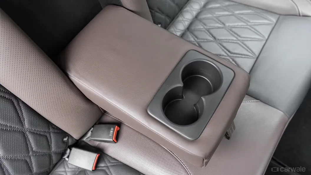 Kicks Rear Cup Holders Image, Kicks Photos in India CarWale