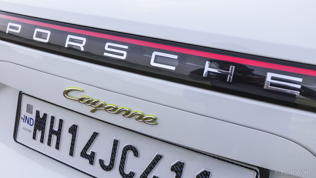 Porsche Cayenne Rear Logo