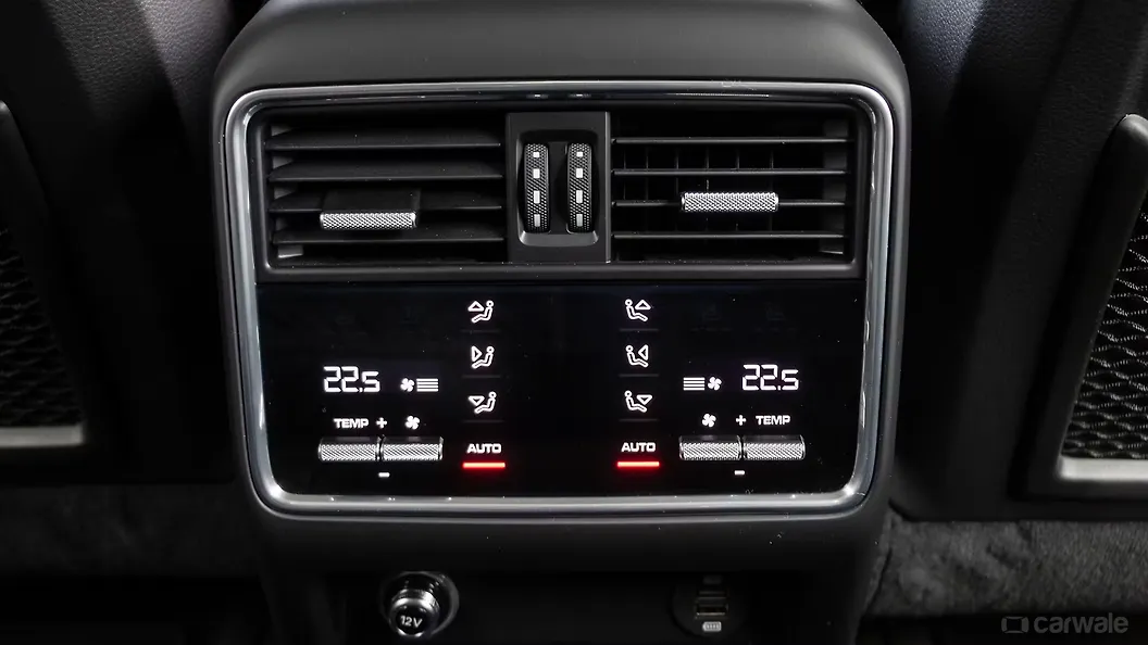 Cayenne Rear Row AC Controls Image, Cayenne Photos in India CarWale