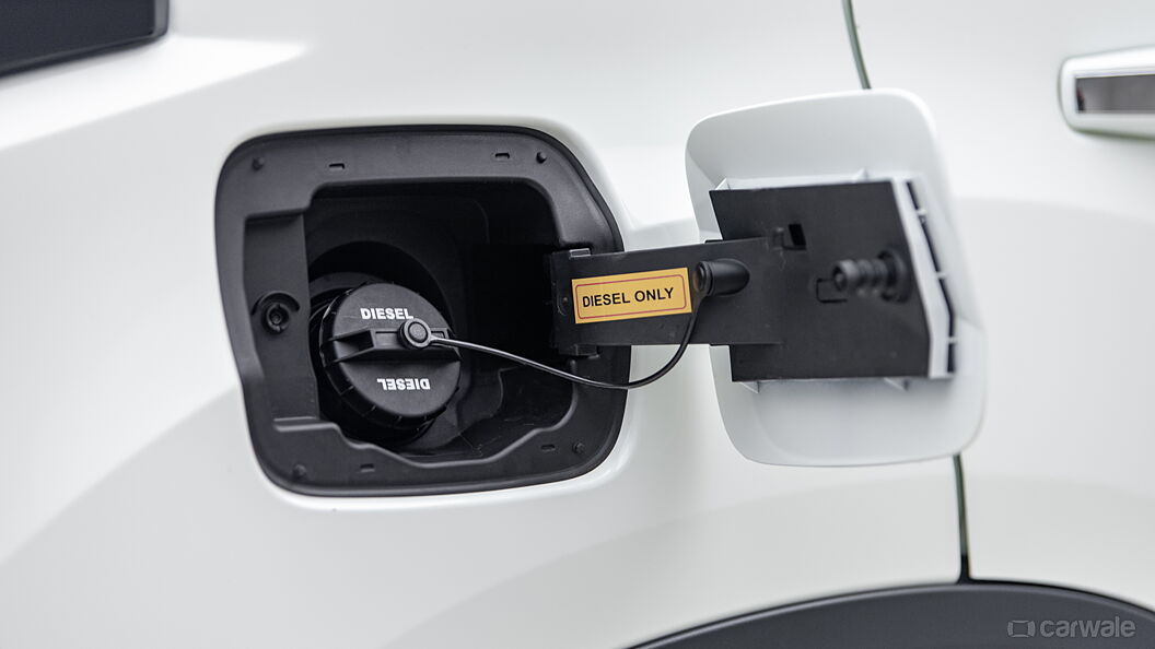 Discontinued Tata Harrier 2023 Open Fuel Lid