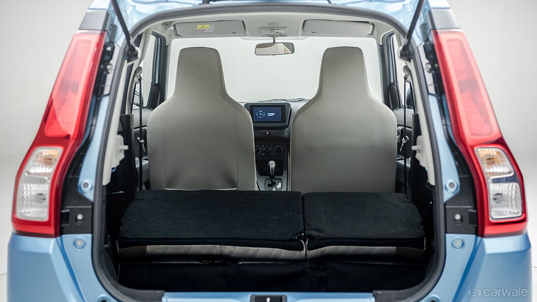 Discontinued Maruti Suzuki Wagon R 2019 Bootspace Rear Seat Folded