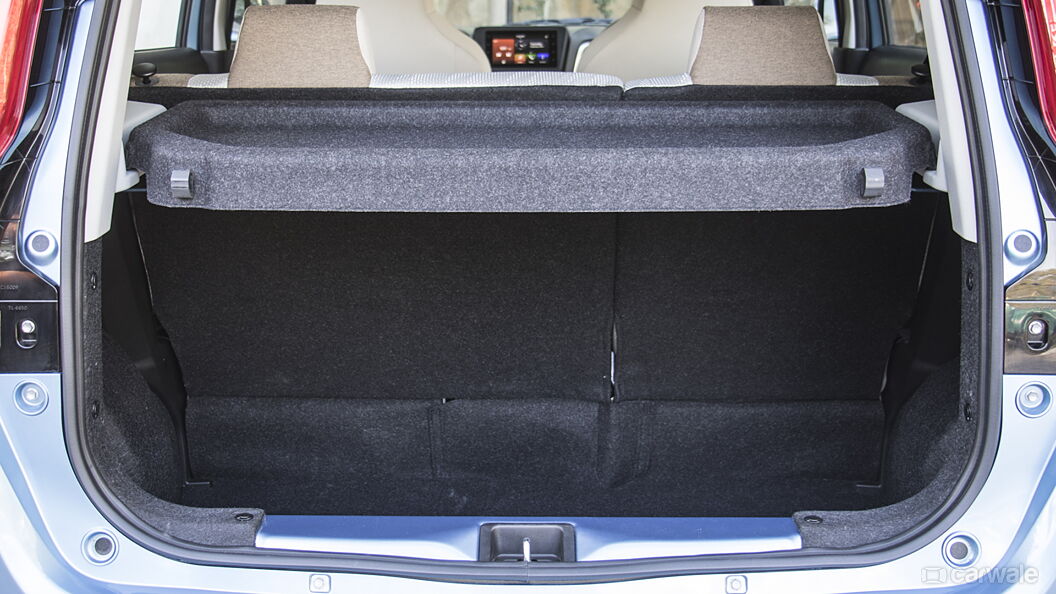 Discontinued Maruti Suzuki Wagon R 2019 Bootspace with Parcel Tray/Retractable