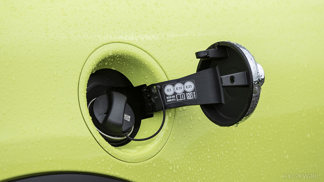 MINI Cooper Convertible Open Fuel Lid
