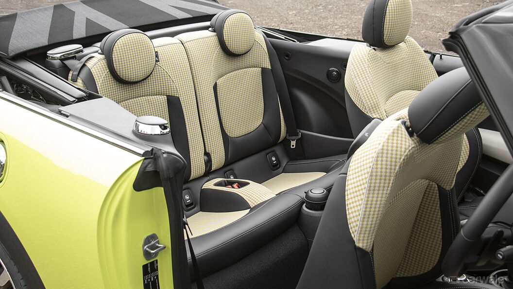 MINI Cooper Convertible Rear Seats