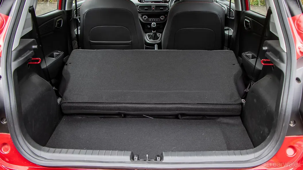 Grand i10 Nios Bootspace Rear Seat Folded Image, Grand i10 Nios Photos ...