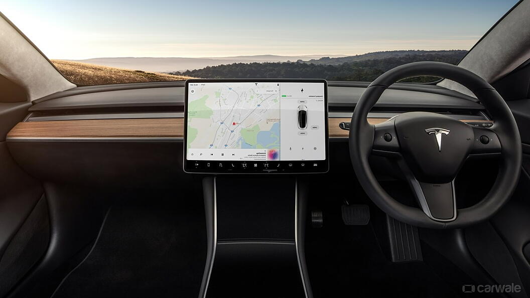 Model 3 Dashboard Image, Model 3 Photos in India - CarWale