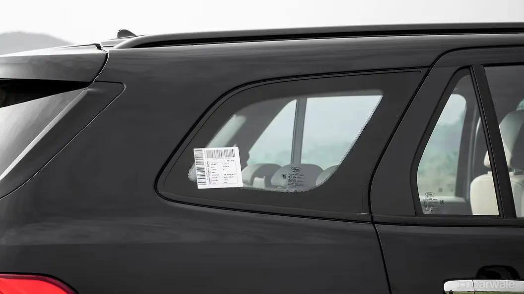 Endeavour Rear Quarter Glass Image, Endeavour Photos in India CarWale