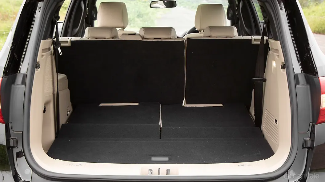 Endeavour Bootspace Rear Seat Folded Image, Endeavour Photos in India