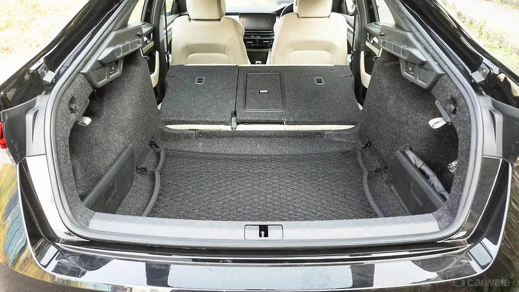Octavia Bootspace Rear Seat Folded Image, Octavia Photos in India CarWale