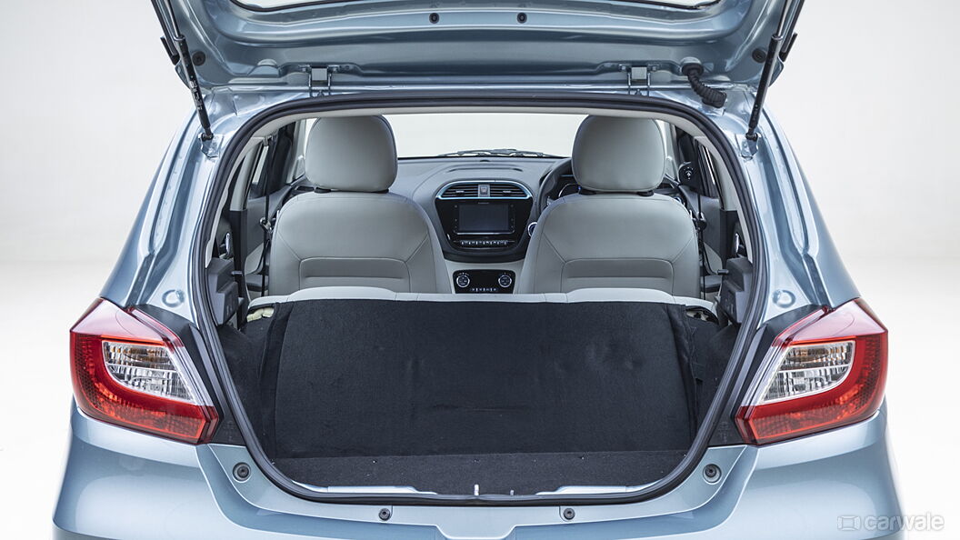 Tata Tiago EV Bootspace Rear Seat Folded