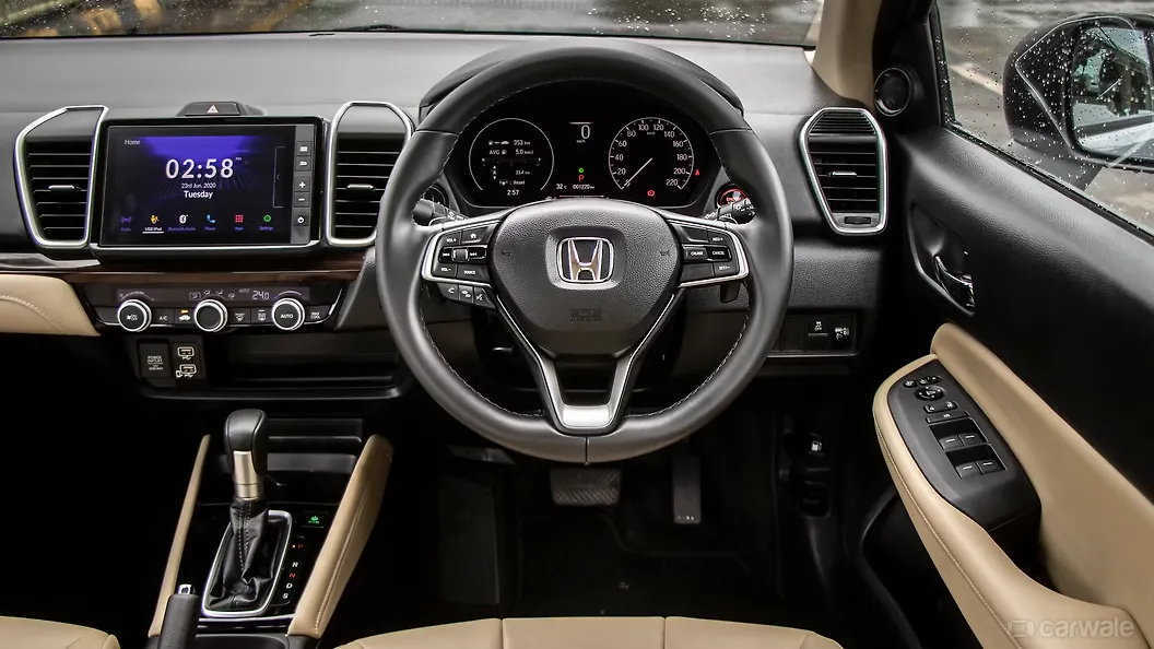 All New City Steering Wheel Image, All New City Photos in India CarWale