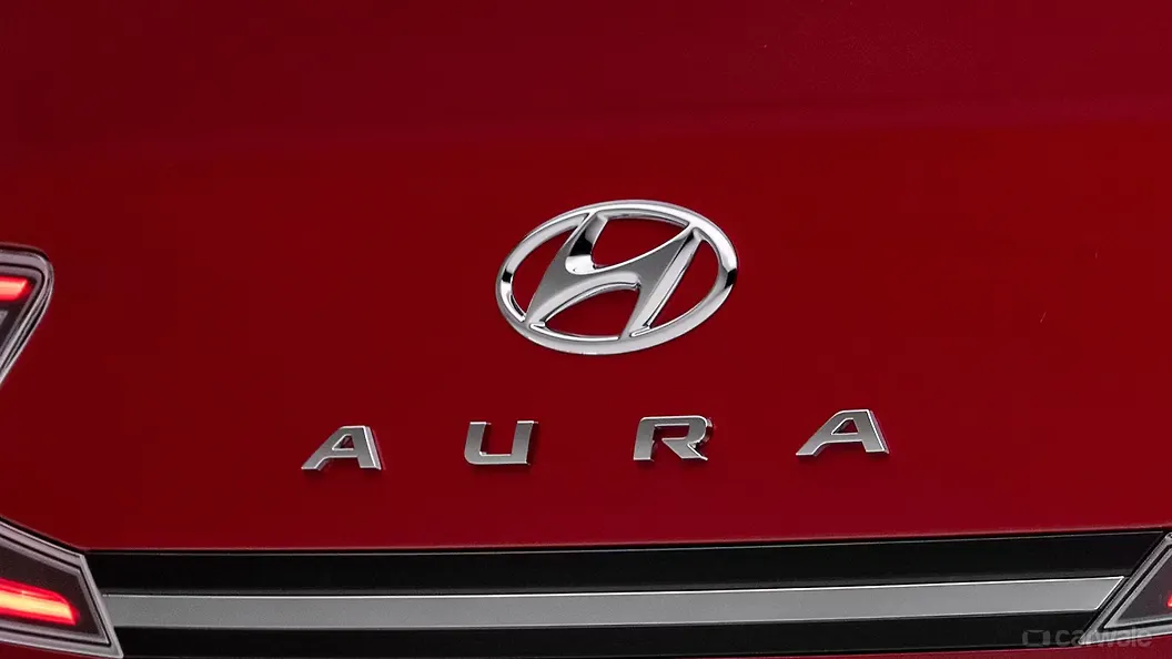 Aura Rear Logo Image, Aura Photos in India - CarWale