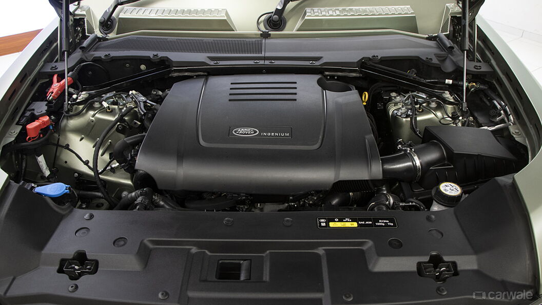 Discontinued Land Rover Defender 2020 Engine Shot