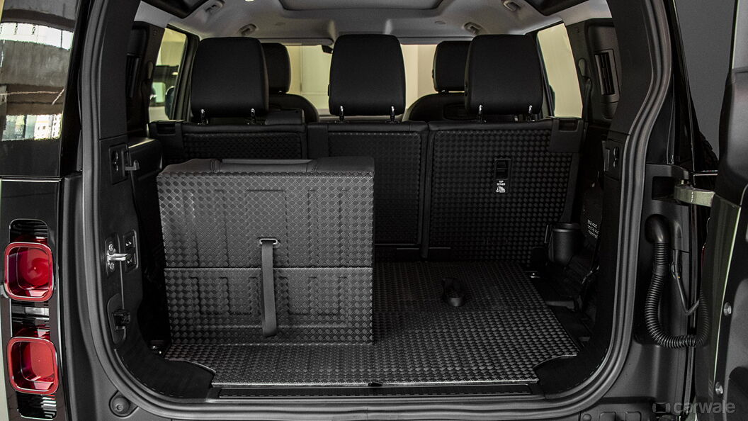Discontinued Land Rover Defender 2020 Bootspace Rear Split Seat Folded
