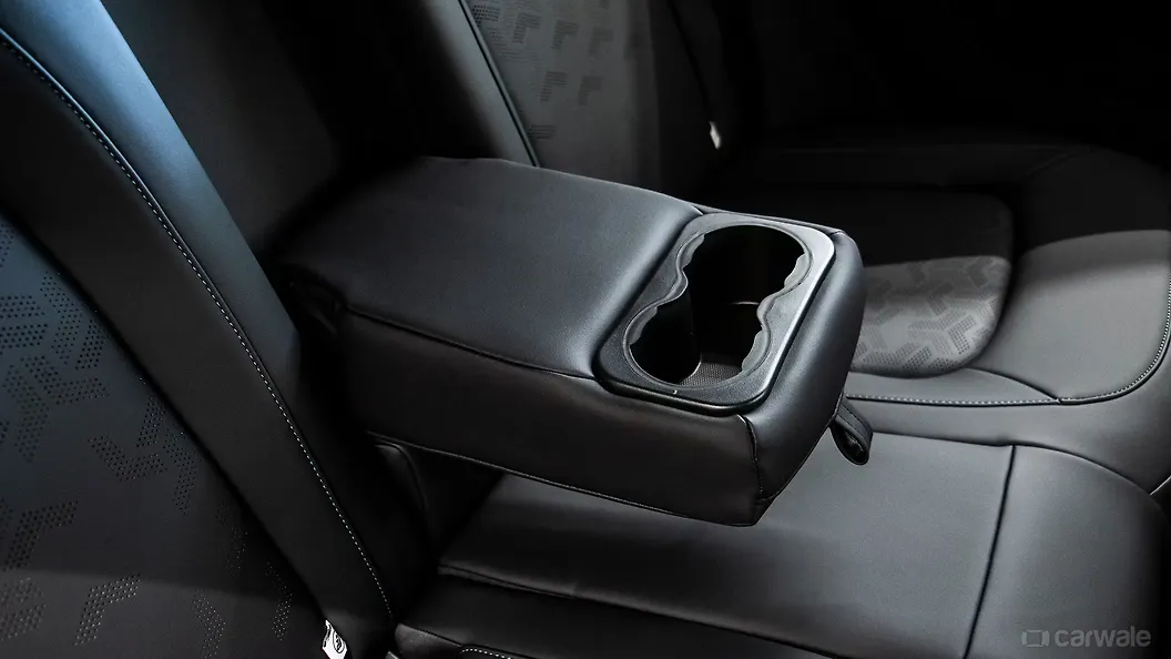 Nexon EV Rear Cup Holders Image, Nexon EV Photos in India CarWale
