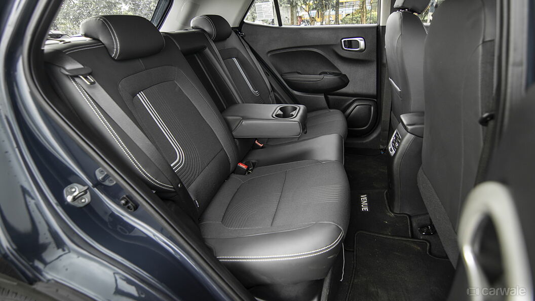 Discontinued Hyundai Venue 2022 Rear Seat Space Interior