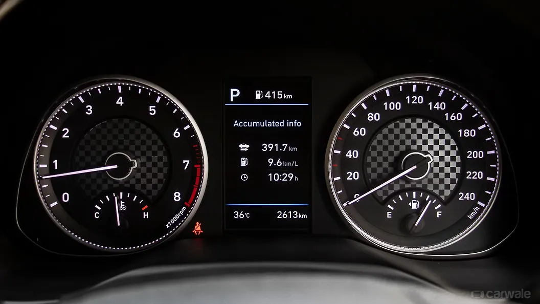 Elantra Instrument Cluster Image, Elantra Photos in India CarWale