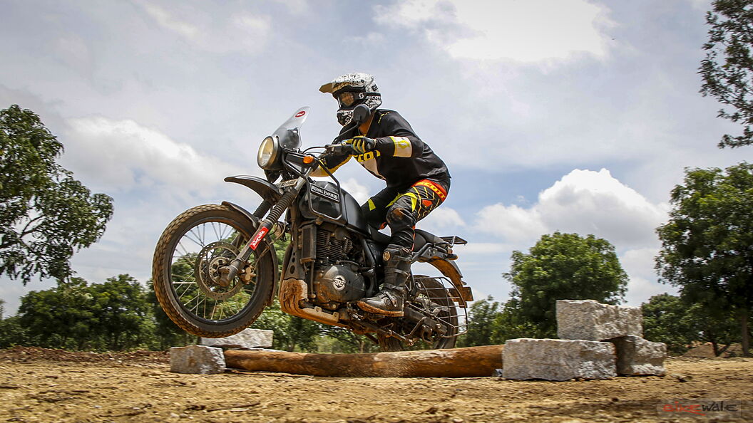 Himalayan bike off online road