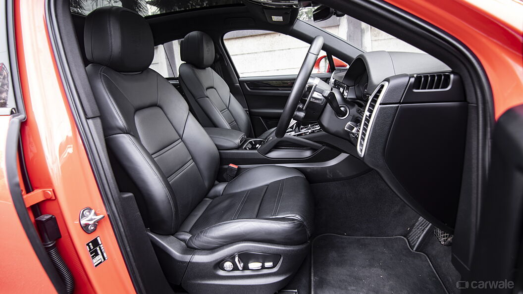 Porsche Cayenne Coupe Front Row Seats