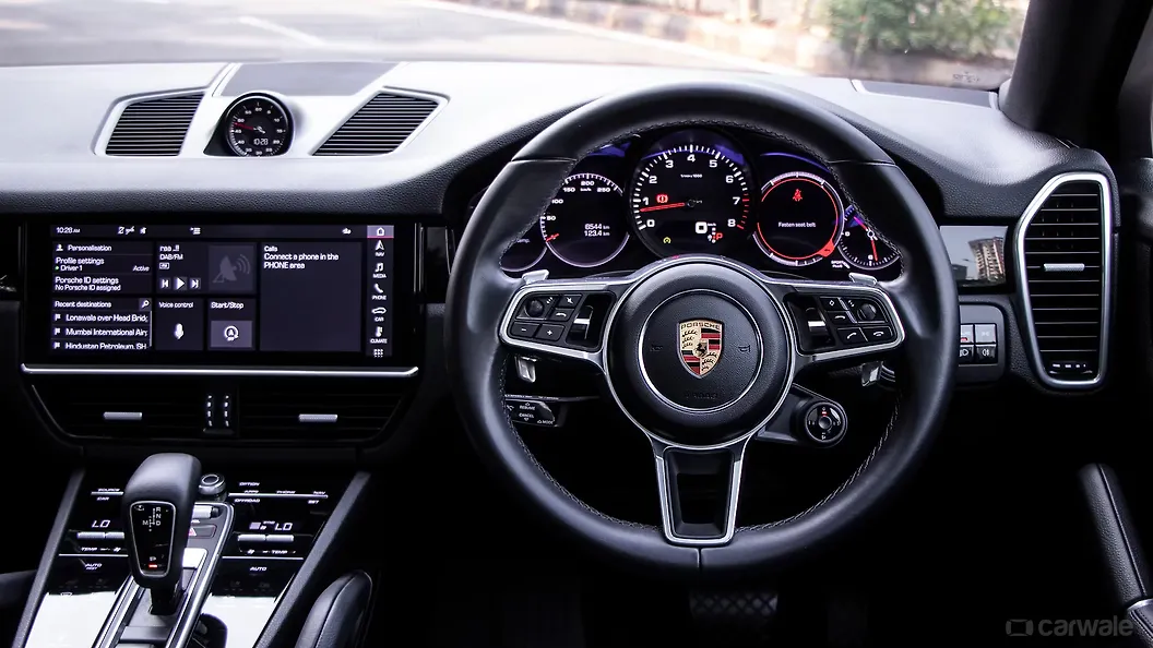 Cayenne Coupe Steering Wheel Image, Cayenne Coupe Photos in India CarWale