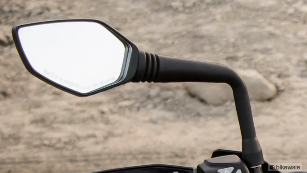 KTM 390 Adventure [2021] Rear View Mirror Image – BikeWale