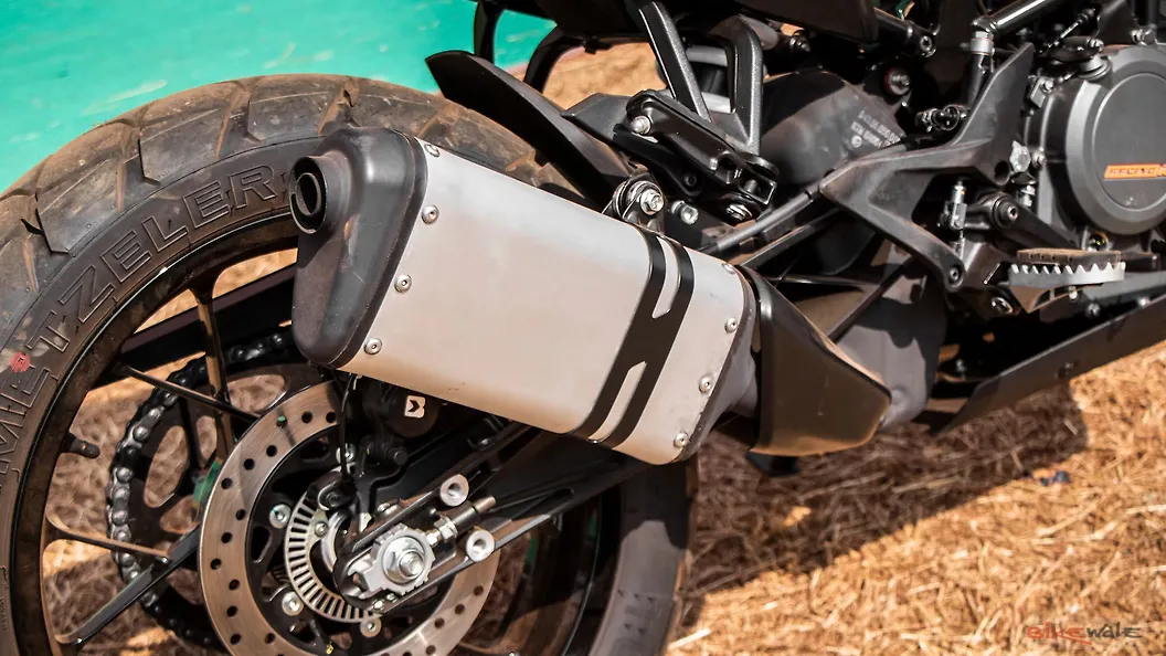 KTM 390 Adventure [2021] Exhaust Image BikeWale