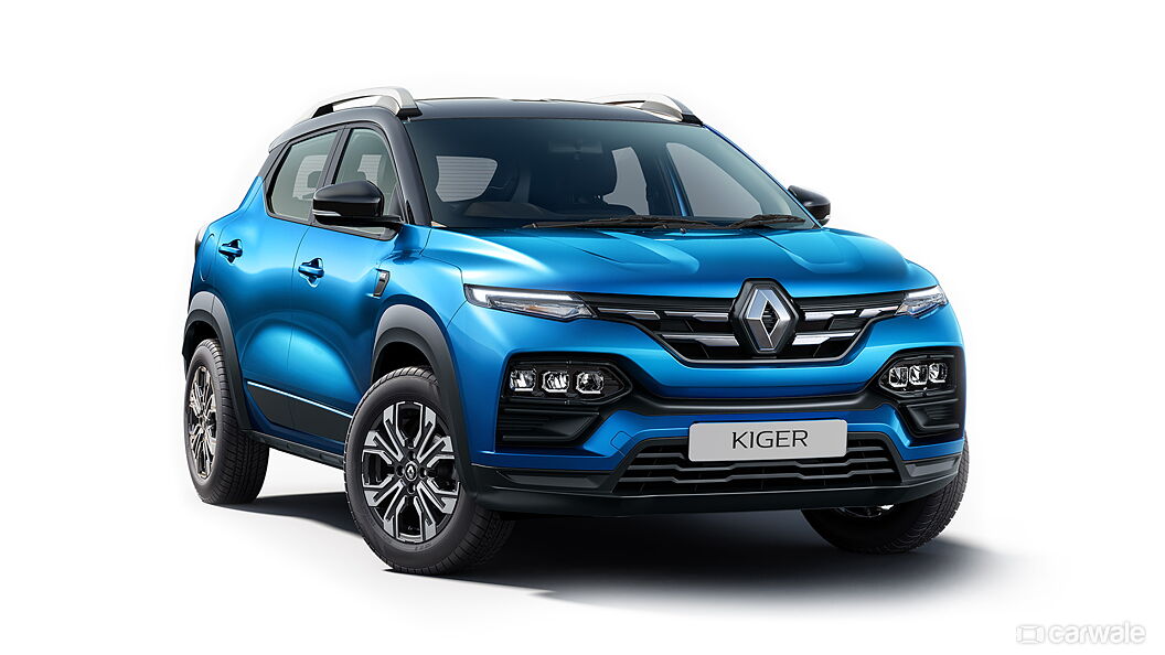 Discontinued Renault Kiger 2021 Right Front Three Quarter