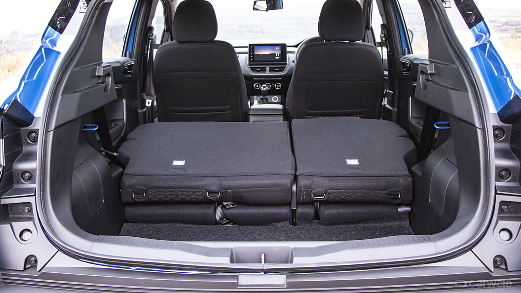 Discontinued Renault Kiger 2022 Bootspace Rear Seat Folded