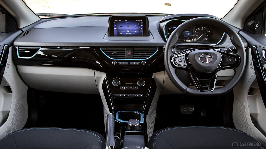Discontinued Tata Nexon EV 2020 Dashboard Steering Wheel Music System