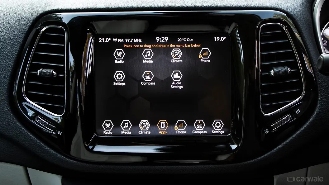 Compass [20172021] Instrument Panel Image, Compass [20172021] Photos