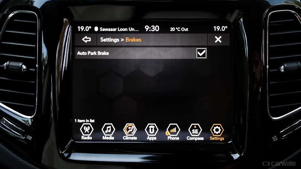 Compass [20172021] Instrument Panel Image, Compass [20172021] Photos