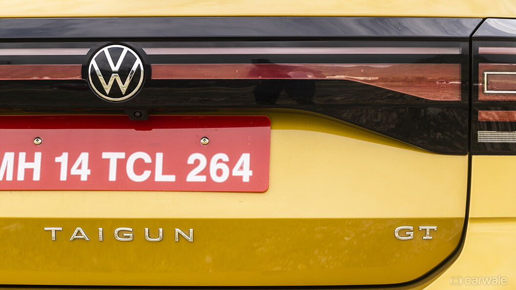 Discontinued Volkswagen Taigun 2021 Rear Logo